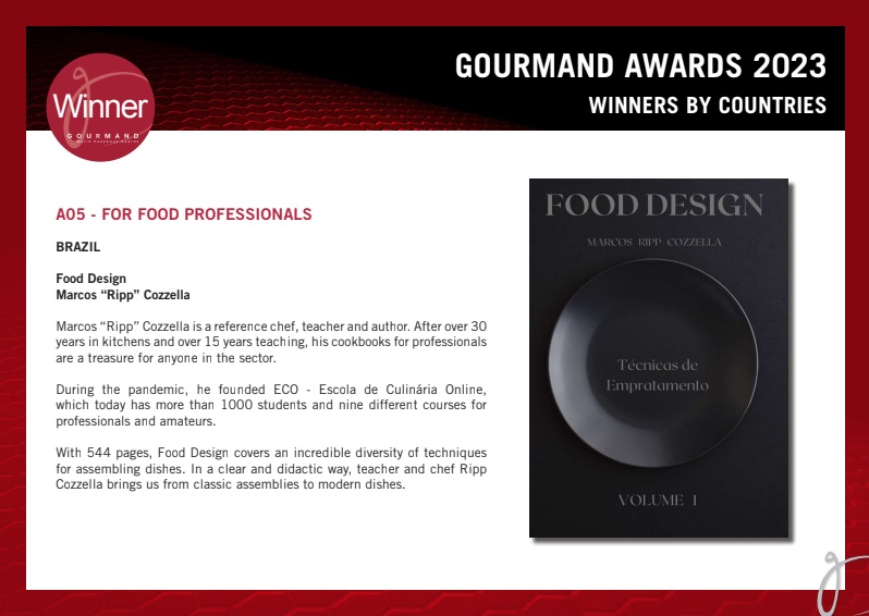 Gourmand Awards 2023